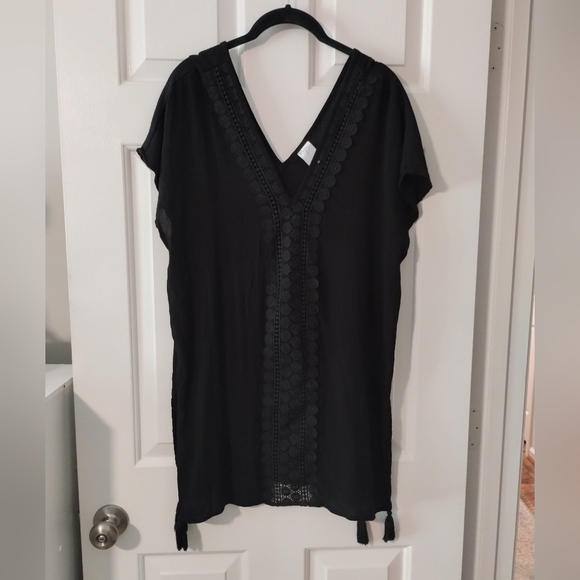 Kona Sol Other - Kona Sol Black Beach Cover Up Pool Swim